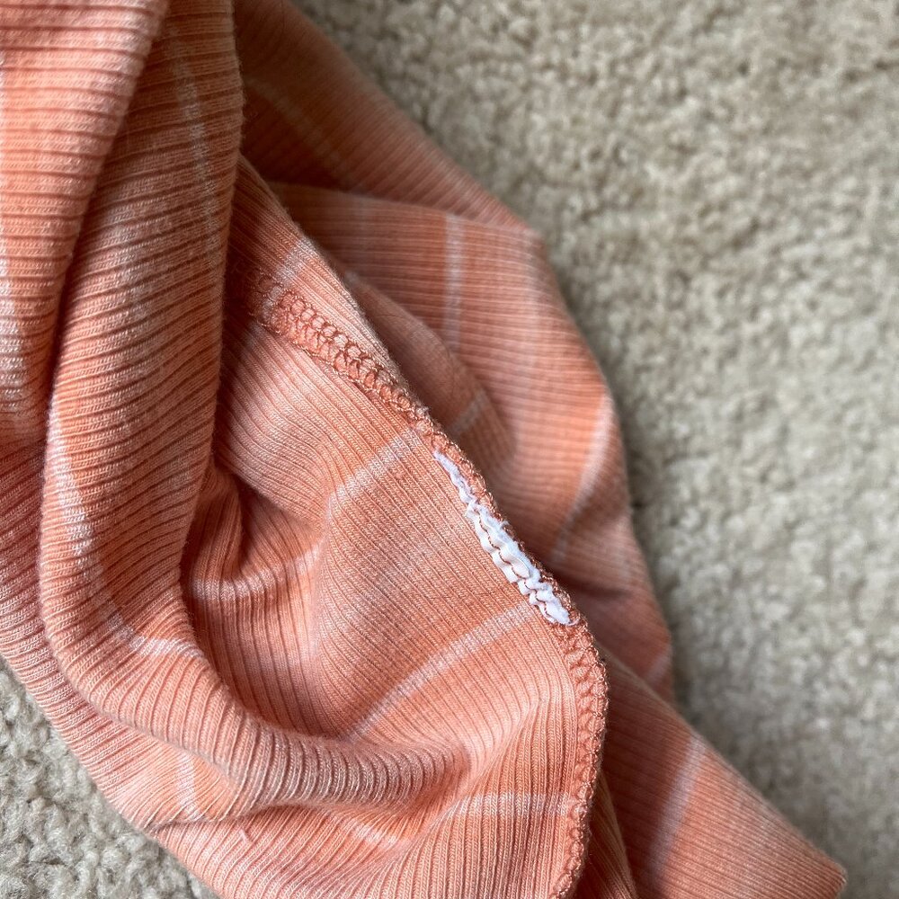 *Madewell* Westville Ribbed Tank Top | Peach Sweet Tulip Color | XXS | EUC - Picture 12 of 13